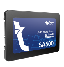 Ssd накопитель Netac SSD SA500 2.5 SATAIII 3D NAND 512GB, R/W up to 520/450MB/s, 3y wty (NT01SA500-512-S3X)