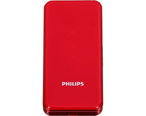 Мобильный телефон Philips E2601 Xenium красный раскладной 2Sim 2.4; 240x320 Nucleus 0.3Mpix GSM900/1800 FM