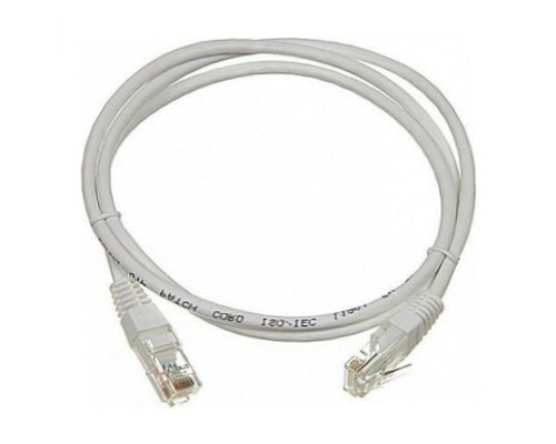 Патч-корд Lanmaster UTP TWT-45-45-1.5/6-GY вилка RJ-45-вилка RJ-45 кат.6 1.5м серый ПВХ (уп.:1шт)