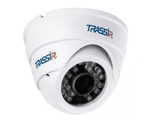 IP видеокамера Trassir TR-D8121IR2W (Купольная, Внутренней установки, WiFi + Ethernet, Фиксированный объектив, 2.8 мм, 1/2.7