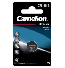 Батарейка CAMELION CR1616-BP1 lithium 3V 1pc pack