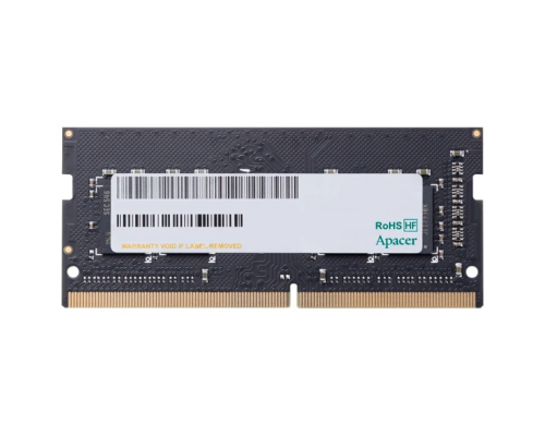 Оперативная память Apacer DDR4 8GB 3200MHz SO-DIMM (PC4-25600) CL19 1.2V (Retail) 1024*8 (AS08GGB32CSYBGH/ES.08G21.GSH) (AS08GGB32CSYBGH)