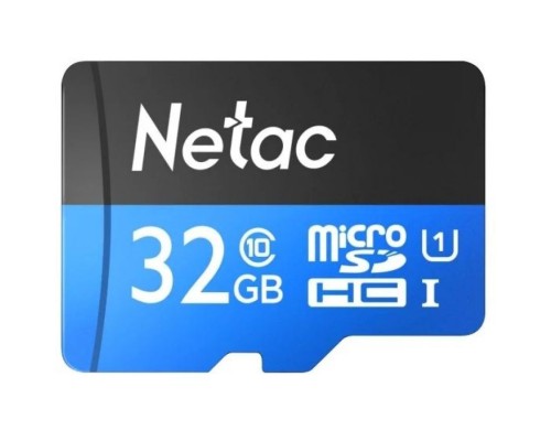 Флеш карта microSDHC 32Gb Class10 Netac NT02P500STN-032G-S P500 w/o adapter