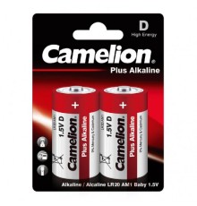 Батарейка CAMELION LR20-BP2 Plus Alkaline