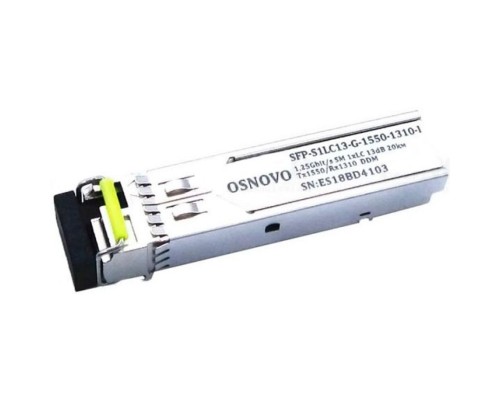 Трансивер OSNOVO SFP-S1LC13-G-1550-1310-I