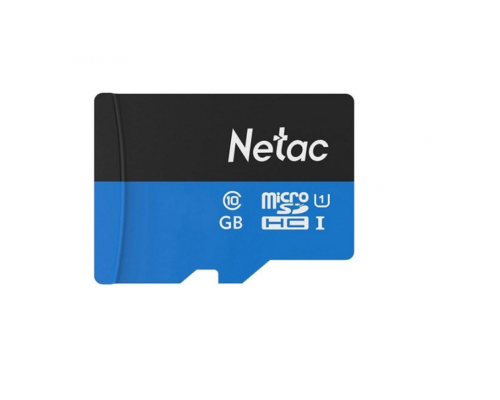 Флеш карта microSDHC 8Gb Class10 Netac NT02P500STN-008G-S P500 w/o adapter