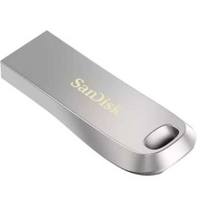 Флеш Диск Sandisk 128Gb Ultra Luxe SDCZ74-128G-G46 USB3.0 серебристый