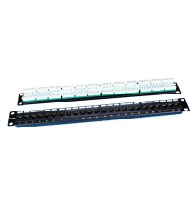 Патч-панель Hyperline PP3-19-24-8P8C-C5E-110D 19; 1U 24xRJ45 кат.5e UTP