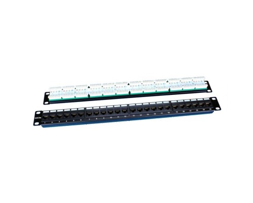 Патч-панель Hyperline PP3-19-24-8P8C-C5E-110D 19; 1U 24xRJ45 кат.5e UTP