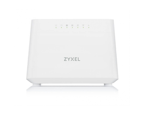 Wi-Fi роутер VDSL2/ADSL2+ Zyxel DX3301-T0, 2xWAN (GE RJ-45 и RJ-11), Annex A, profile 35b, 802.11a/b/g/n/ac/ax (600+1200 Мбит/с), EasyMesh, 4xLAN GE, 2xFXS, 1xUSB2.0 (DX3301-T0-EU01V1F)