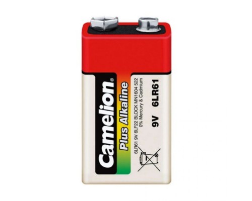 Батарейка CAMELION Plus Alkaline 6LR61-BP1