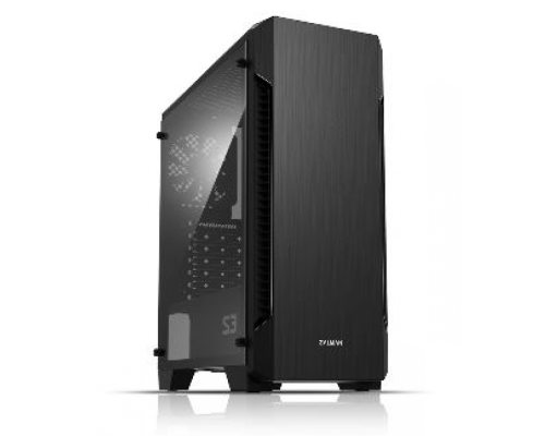 Корпус ZALMAN S3, ATX, BLACK, WINDOW, 2x3.5;, 2x2.5;, 2xUSB2.0, 1xUSB3.0, REAR 1x120mm (S3)