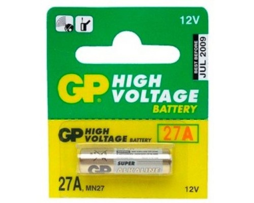 Батарея GP Super Alkaline 27A MN27 (1шт)