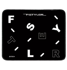 Коврик для мыши A4Tech FStyler FP25 черный/белый 250x200x2мм