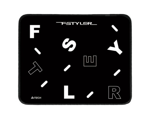 Коврик для мыши A4Tech FStyler FP25 черный/белый 250x200x2мм