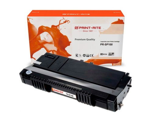 Картридж лазерный Print-Rite TFR864BPU1J PR-SP100 SP100 черный (2000стр.) для Ricoh SP100/100SU/100SF