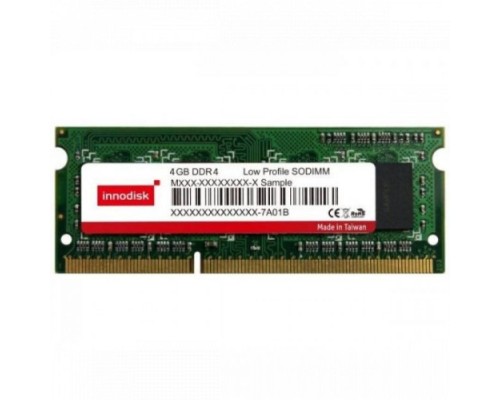 ОЗУ Innodisk M4SS-4GSS3C0J-E (SO-DIMM, DDR4, 4 Гб, 2400 МГц)