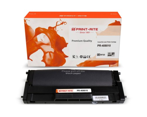 Картридж лазерный Print-Rite TFR533BPU1J PR-408010 408010 черный (1500стр.) для Ricoh Aficio SP 150/SP 150SU