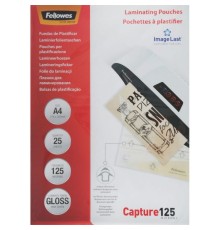 Пленка для ламинирования Fellowes 125мкм A4 (25шт) глянцевая 216x303мм CRC-53963 (FS-53963)