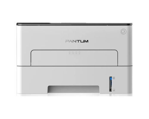 Принтер - лазерный Pantum P3020D, Printer, Mono laser, А4, 30 ppm, 1200x1200 dpi, 32 MB RAM, Duplex, paper tray 250 pages, USB, start. cartridge 1000 pages (grey) (P3020D)