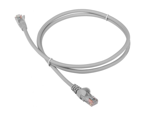 Патч-корд Lanmaster LAN-PC45/U5E-1.5-GY UTP вилка RJ-45-вилка RJ-45 кат.5е 1.5м серый LSZH (уп.:1шт)