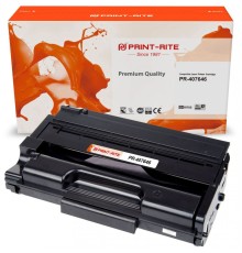 Картридж лазерный Print-Rite TFR801BPU1J PR-407646 407646 черный (6400стр.) для Ricoh SP3500NSF/3510DN SF