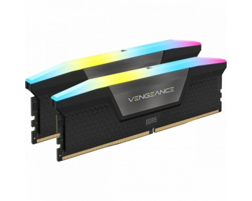 ОЗУ Corsair Vengeance RGB CMH32GX5M2B5200C40 (DIMM, DDR5, 32 Гб (2 х 16 Гб), 5200 МГц)