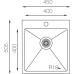 Кухонная мойка TopZero (prime) TNL 450.505 12K