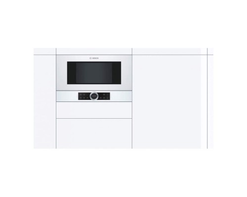 Встраиваемая микроволновая печь Bosch BFL634GW1 White