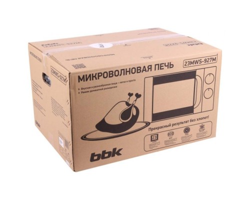 Микроволновая печь соло BBK 23MWS-927M/W white