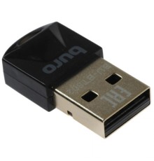 Адаптер USB Buro BU-BT502 Bluetooth 5.0+EDR class 1.5 20м черный