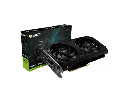 Видеокарта Palit RTX4060TI DUAL NVIDIA GeForce RTX 4060TI 8192Mb PCI-E 4.0 128 GDDR6 2310/9000 HDM Ret