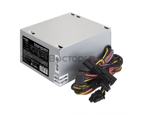 Блок питания 750W ExeGate UNS750 (ATX, PC, 12cm fan, 24pin, 4+4pin, PCI-E, 3xSATA, 2xIDE, кабель 220V в комплекте)