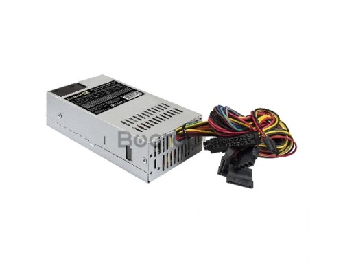 Блок питания 250W ExeGate F250AS (Flex ATX, for ITX case, APFC, КПД 80% (80 PLUS), 4cm fan, 24pin, (4+4)pin, PCI-E, 3xSATA, 2xIDE)