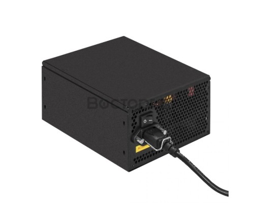 Блок питания 800W ExeGate 80 PLUS® 800PPH-LT (ATX, APFC, SC, КПД 82% (80 PLUS), 12cm fan, 24pin, (4+4)pin, PCIe, 5xSATA, 3xIDE, кабель 220V с защитой от выдергивания, black, Color Box)