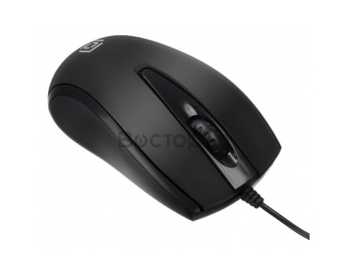 Мышь Oklick 325M черный оптическая (1000dpi) USB (2but)