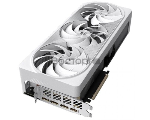 Видеокарта Gigabyte GV-N4080AERO OC-16GD (white) GDDR6X 2535/22400 HDMIx1 DPx3 HDCP