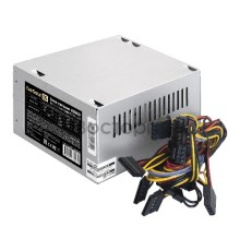 Блок питания 600W ExeGate AB600 (ATX, SC, 8cm fan, 24pin, 4+4pin, PCI-E, 3xSATA, 2xIDE, кабель 220V с защитой от выдергивания)