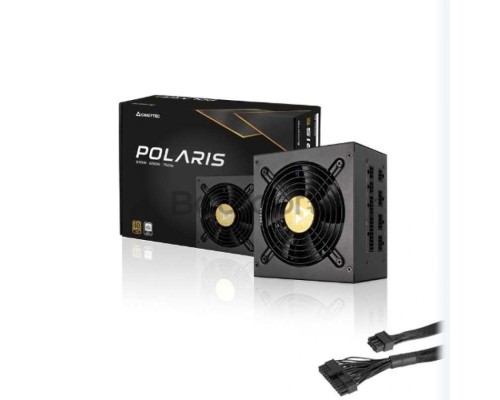 Блок питания ATX Chieftec Polaris PPS-650FC 650W, 80 PLUS GOLD, Active PFC, 120mm fan, Full Cable Management Retail