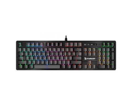 Клавиатура A4Tech Bloody B820R Dual Color механическая черный/серый USB for gamer LED