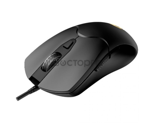 Мышь CANYON Accepter GM-211, Optical gaming mouse, Instant 725, ABS material, huanuo 5 million cycle switch, 1.65M braided cable with magnet ring, weight: 113g, Size: 125*64*39mm, Black