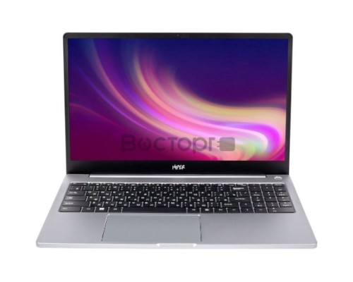 Ноутбук 15.6'' IPS FHD Hiper Expertbook MTL1577 silver (AMD Ryzen 5 5600U/16Gb/512Gb SSD/noDVD/VGA int/no OS) (9907LD39)