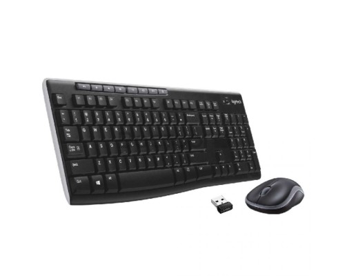 Клавиатура беспроводная Logitech K270 приемник Unifying, 2 батарейки AAA, RTL