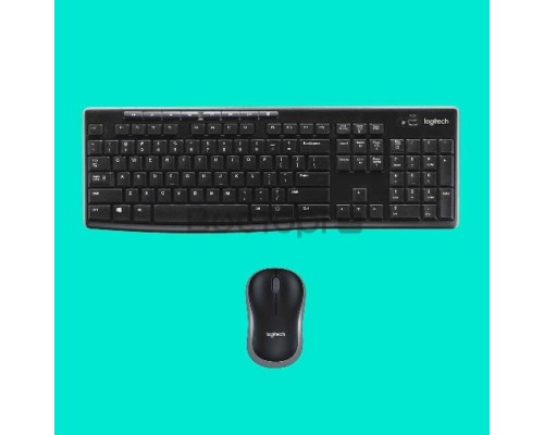 Клавиатура беспроводная Logitech K270 приемник Unifying, 2 батарейки AAA, RTL