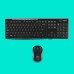 Клавиатура беспроводная Logitech K270 приемник Unifying, 2 батарейки AAA, RTL