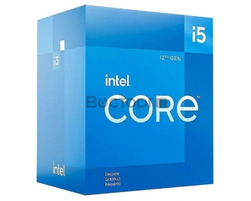 Процессор Intel CPU Desktop Core i5-12400 (2.5GHz, 18MB, LGA1700) box