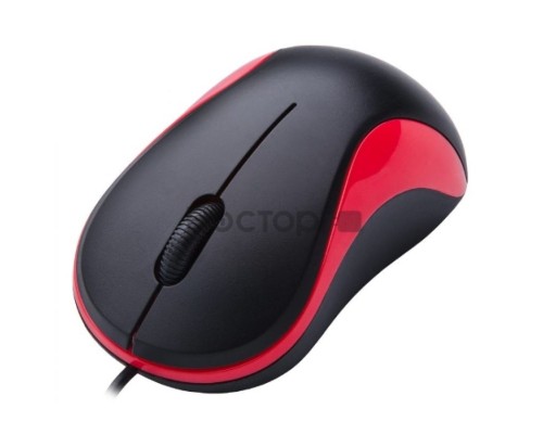 Мышь Oklick 115S for Notebooks Black/Red Optical 1000DPI USB