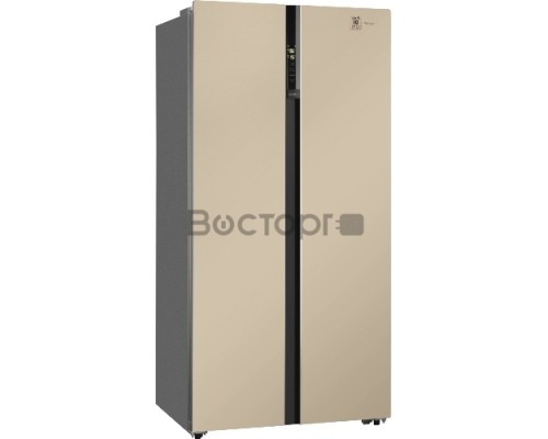 Холодильник Weissgauff WSBS 600 BeG NoFrost Inverter