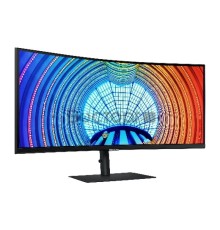 Монитор Samsung S34A650UBI ЖК 34" curved (R=1000 mm) VA monitor, UWQHD 3440x1440, 5ms, 350 cd/m2, MEGA DCR( static 4000:1), 178°/178°, HDMI (2.0), Display port (1.2), USB3.0 x3; USB-C (90 Вт), HDR10, HAS, PiP/PBP, Game mode, Ethernet (LA