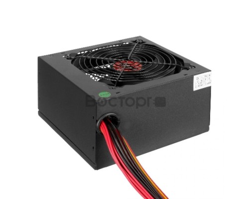 Блок питания 700W ExeGate 700PPE, ATX, PC, black, APFC, 12cm, 24p+(4+4)p, PCI-E, 5*SATA, 3*IDE, FDD + кабель 220V в комплекте